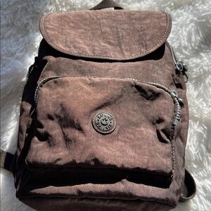 Kipling mini Brown Backpack